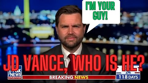 WHO IS JD VANCE? TRUMP VP?!