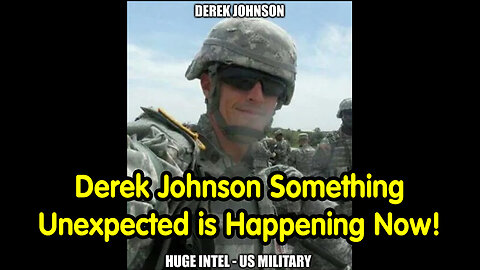 Derek Johnson Something Unexpected is Happening Now!