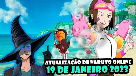 NOTAS DE ATUALIZAÇÃO DIA 19 DE JANEIRO DE 2023 SUCUMBA SUKUNA O GÊNIO #tomoyosanbruxao #narutoonline