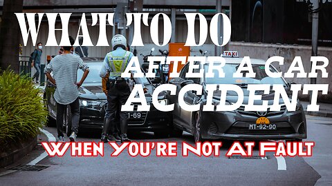 Car Accident Rear Ended Not At Fault - All You Need To Know #sydney