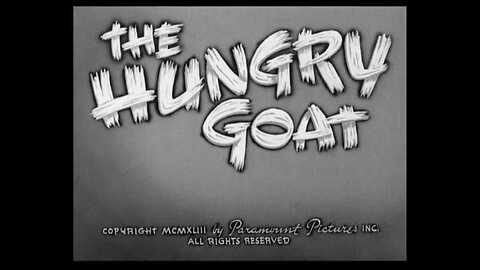 Popeye The Sailor - The Hungry Goat (1943)