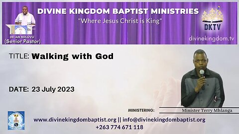 Walking with God | 23 July 2023