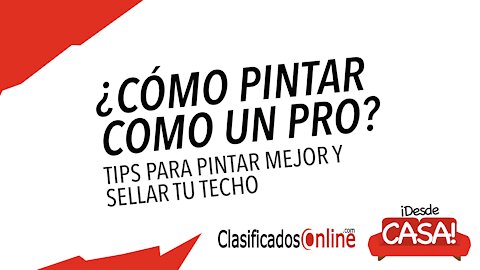 Aprende a pintar tu casa como un profesional - ClasificadosOnline.com