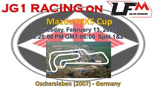 JG1 RACING on LFM - Mazda MX5 Cup - Oschersleben (2007) - Germany - Split 1 and 2