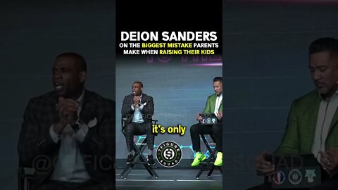 Deion Sanders on the BIGGEST MISTAKE Parents Make With Their Kids