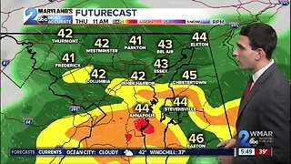 Periods Of Heavy Rain Thursday