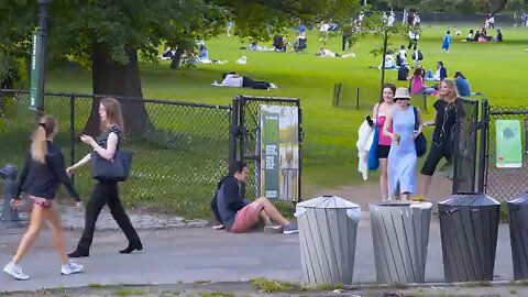 Funny Fart Prank in Central Park! TROUBLE in the TUNNEL! #viral #funny