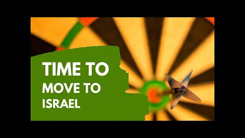 It's time to move to Israel. Matthew 2:19-21