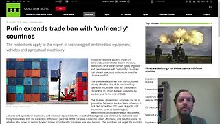 Putin extends trade ban with 'unfriendly' countries, Netherlands issued 90 waivers to businesses