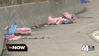 I-435 trash upsets residents on both sides of state line