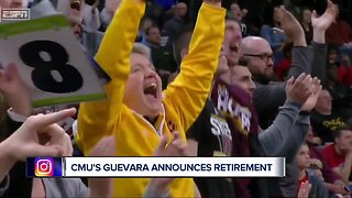 CMU head coach Sue Guevara announces retirement