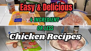 **NEW** The BEST & Easiest Chicken Recipes || Cheap Family Meals That Taste Great!