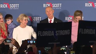 Florida's Rick Scott appears to claim victory, Bill Nelson yet to concede in US Senate Race