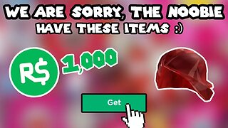 ROBLOX GAVE ME A REFUND AND A FREE ITEM! (SPECIAL!)