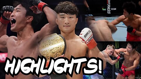 Jeong Yeong Lee Career Highlights!││Road to UFC CHAMPION!!