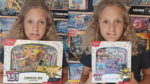 Scarlet and Violet 151 Zapdos and Alakazam Collection Boxes