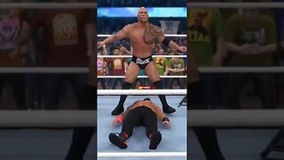 🎮🤨The Rock People’s Elbow Vs Roman Reigns Wrestlemania WWE 2k23 #therock #romanreigns #nftarttalk