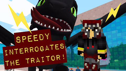 ⚡️Speedy interrogates the TRAITOR! 🧨 ~ Minecraft DragonFire mod roleplay