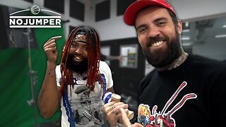 Sada Baby Gets Trippy Behind The Scenes at No Jumper