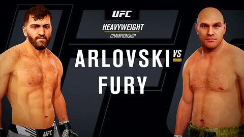 EA Sports UFC 4 Gameplay Tyson Fury vs Andrei Arlovski