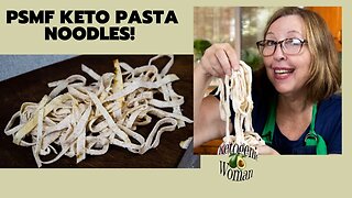 Keto Pasta Noodles for PSMF Diet | Egg White Noodles Zero Fat Low Carb