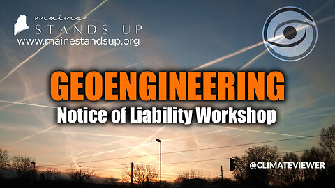 Maine Geoengineering Notice of Liability Workshop