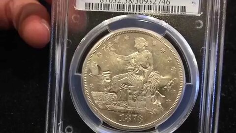 1873 CC Silver Trade Dollar