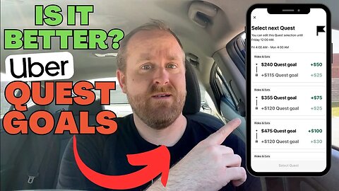 Uber Quest Goals: IS IT BETTER?