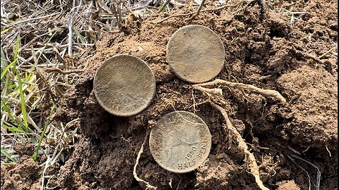 Amazing Coins Spills On The Old Military Ground Metal Detecting