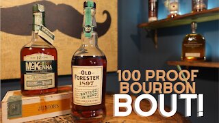 Henry McKenna vs. Old Forester 1897 BIB 100 Proof Bourbon Bout! Ep. 1