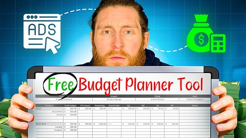 Google Ads Budget Tool From One Google Sheet