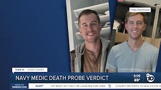 Verdict reached in SoCal Navy medic death probe case
