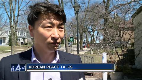 Korean War is vet is happy as two Koreas talk peace