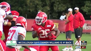 Chiefs RB coach: Damien Williams will start, despite talk of RB committee