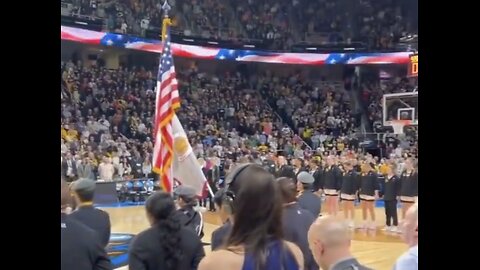 LSU's basketball team walked OFF THE COURT for the National Anthem then get what they deserve