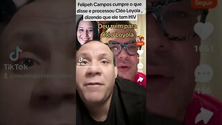 Jornalista Felipeh Campos processa Cléo Loyola