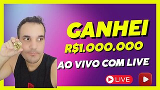 GANHE R$1.000.000 AO VIVO EM LIVE