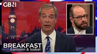 Nigel Farage calls for change to law after bank account closure | Alex Crowley reacts