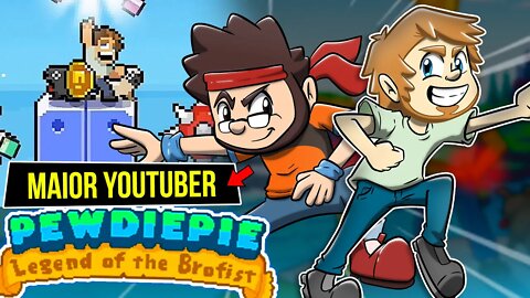 MAIOR YOUTUBER do PLANETA | Historia PewDiePie Legend of the Brofist