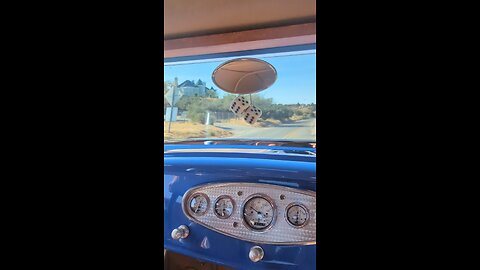 Hitchin a ride in a 1932 Ford Roadster