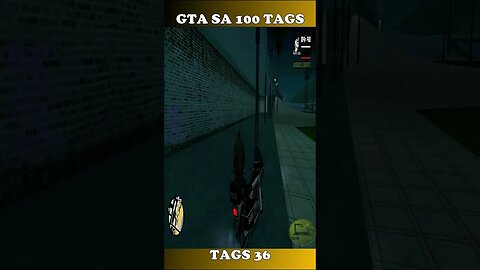 GTA SAN ANDREAS 100 TAGS TAG 36 #shorts #gta #semedissaum