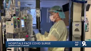 With COVID surging, hospitals struggle to hire more staff