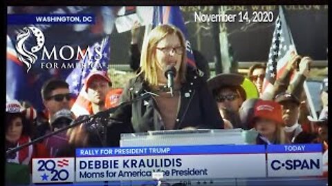 Debbie Kraulidis, VP Moms for America speaks at Million Mega March