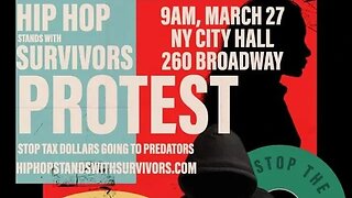 The Hip Hop Stands with Survivors Press Conference @LeilaWills 3/27/23
