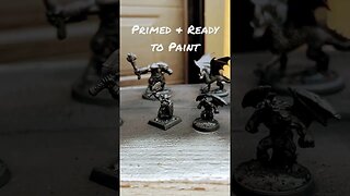 Table Top Miniatures Primed & Ready to Paint