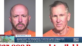 Manhunt intensifies for escaped inmates