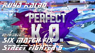 Kuya Kalbo Six Match Fix with Chun Li on Street Fighter 6 as Puyat 01-19-2024.