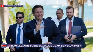 🇺🇸 Ron DeSantis - Complicidad de Apple con el comunismo y ataque a Elon Musk y Twitter [CC Español]