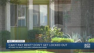 Can't pay rent? Don't get locked out