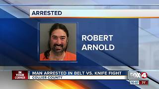 Man arrested in Belt vs. Knife Fight